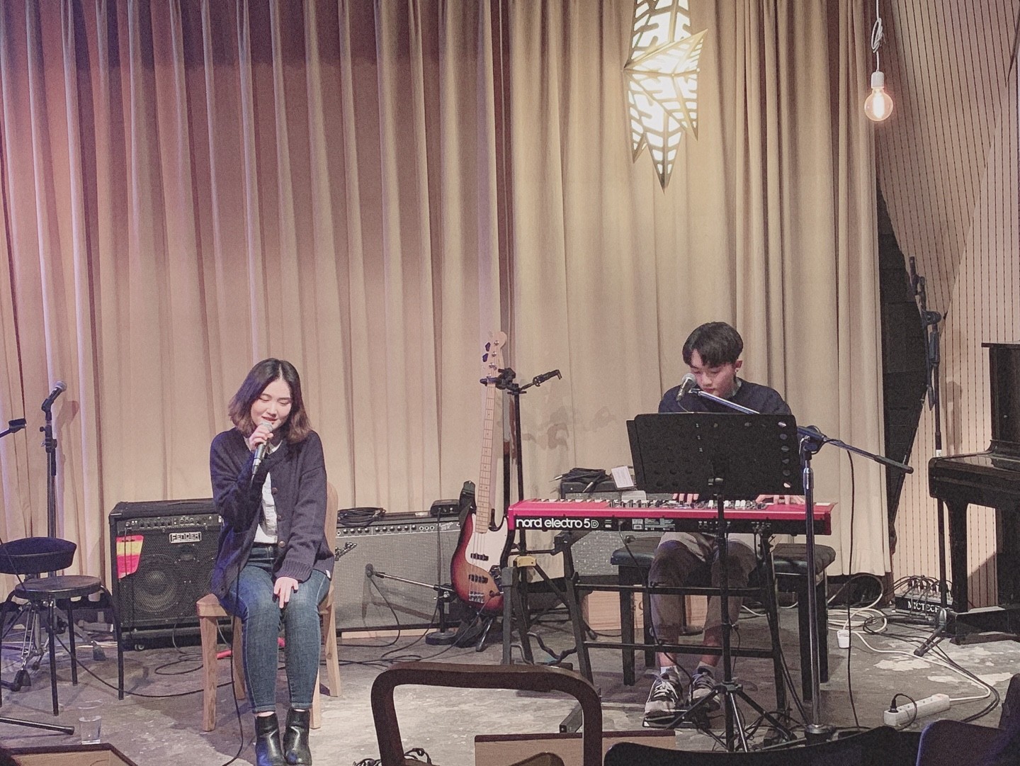 韓国から来たボーカルトレーナー、ユンジョンです